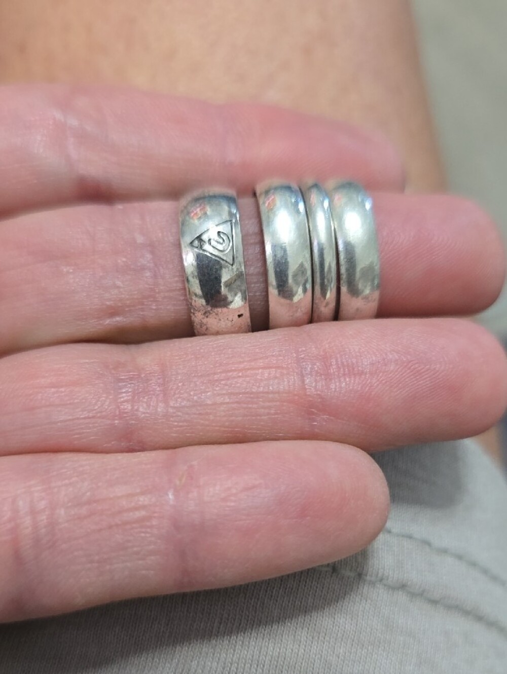 Sterling Silver Rings - Picture 3 of 3